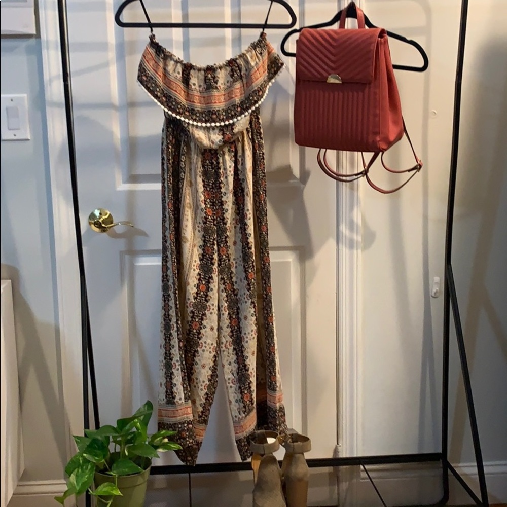Strapless Jumpsuit